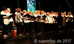 Stadtverband der kulturellen Vereine Der Kirchenchor Fraulautern leistete ebenfalls einen musikalischen Beitrag