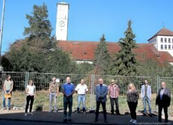 Grünanlage im Pfarrgarten