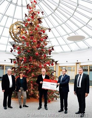 Sparkassen-Spende 10.000,- an Kreismusikschule Merzig-Wadern 2021