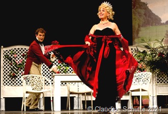 Die Operettenbühne Wien zeigt am 21.01.2022 eine schwung-volle Inszenierung des Operetten Klassikers „Wiener Blut“