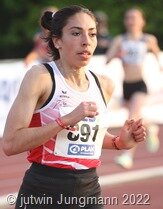 Selma Benares beim Laiuf in Finnlland